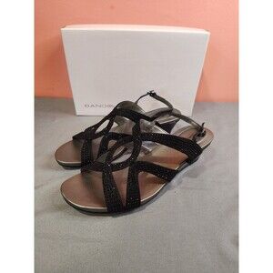 Women's Bandolino Gomeisa Embellished Wedge Sandals Black US 7.5